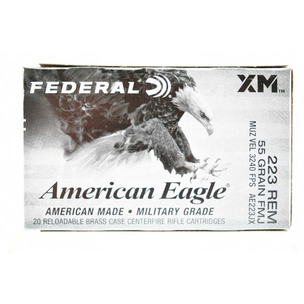 Federal American Eagle .223 Rem - 43 Boxes Available