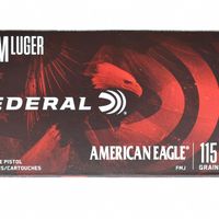 Federal American Eagle 9mm Luger - 60 Boxes Available