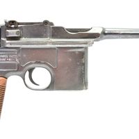 1920's German Mauser, Model 1896 Bolo, 9X19mm Cal., Semi-Auto