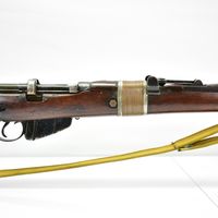 1950, British-Enfield, Mark III, 303 Cal., Bolt-Action With Grenade Launching Wrap