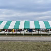 30' X 90' Pole Tent With Sides - (309) 337-6607
