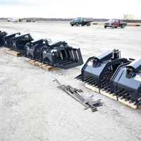 New Grapples, Pallet Forks, Post Pullers & Other Skid Steer Attachments, Smith Equipment