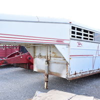 1996 Arrowhead 18' GN livestock trailer - Walter Deming Estate