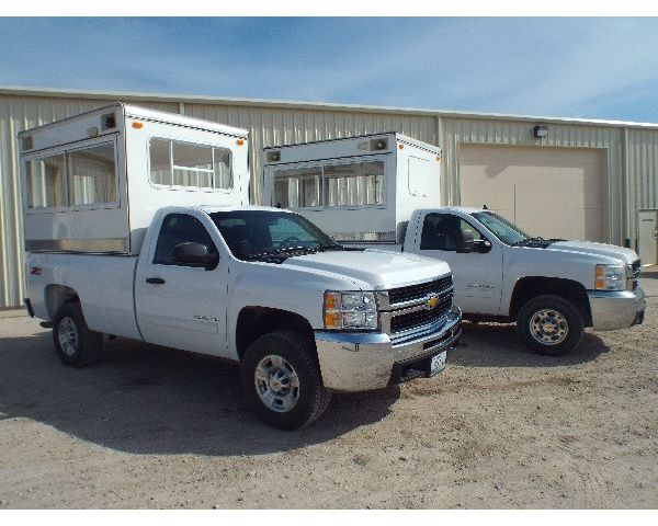 (2) '10 Chev. 2500HD & Toppers